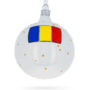 Palace of Parliament, Bucharest, Romania Glass Ball Ornament 3.25 Inches