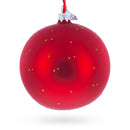 1866 'Spring Bouquet' by Pierre Auguste Renoir Glass Ball Christmas Ornament 4 Inches