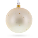 Bear vs. Bull Glass Ball Christmas Ornament 4 Inches