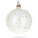 Father's Day 'The Best Dad'  Glass Ball Christmas Ornament 4 Inches