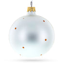 Turkey and Veggies Glass Ball Christmas Ornament 3.25 Inches