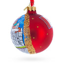 Old Montreal, Quebec, Canada Glass Ball Christmas Ornament 3.25 Inches