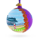 Keeneland, Lexington, Kentucky, USA Glass Ball Christmas Ornament 4 Inches