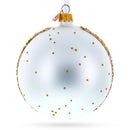 Summer in Bloom Painting Glass Ball Christmas Ornament 4 Inches