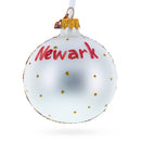 Prudential Center, Newark, New Jersey Glass Ball Christmas Ornament 3.25 Inches