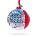 U.S. Naval Academy, Annapolis, Maryland Glass Ball Christmas Ornament 3.25 Inches