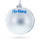Japanese Garden, Portland, Oregon Glass Ball Christmas Ornament