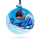 Niseko Ski Resort, Japan Glass Ball Christmas Ornament 4 Inches