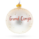 Grand Canyon, Arizona Glass Ball Christmas Ornament