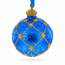 1897 Coronation Royal Glass Ball Christmas Ornament 2.4 Inches