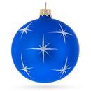 Santa’s Blessing with Angel Glass Ball Ornament 3.25 Inches