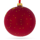 Fluffy White Persian Cat Glass Ball Christmas Ornament 4 Inches
