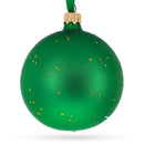 American Football Glass Christmas Ornament 3.25 Inches