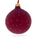 Happy Banker Glass Ball Christmas Ornament, 3.25 Inches