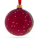 School Teacher Glass Ball Christmas Ornament 3.25 Inches
