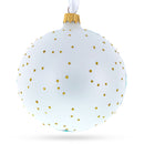 Ballet Dancers Glass Ball Christmas Ornament 4 Inches