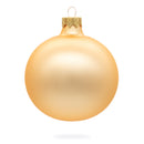 Set of 4 Rose Gold Glass Ball Ornaments 4 Inches