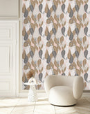 Elegant Leaves Wallpaper Tasteful Select
