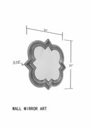 Killester Gold Frame Rectangular Mirror