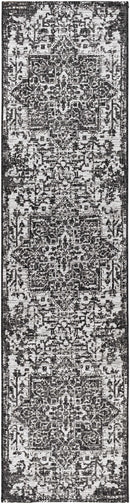 Charcoal Kilmacolm Indoor & Outdoor Area Rug - Clearance