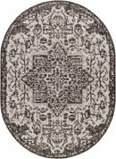 Charcoal Kilmacolm Indoor & Outdoor Area Rug - Clearance