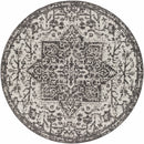 Charcoal Kilmacolm Indoor & Outdoor Area Rug - Clearance