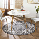 Charcoal Kilmacolm Indoor & Outdoor Area Rug - Clearance