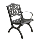 Outdoor Aluminum 9pc Large Oval Patio Dining Set Eight Chairs