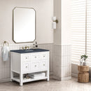 James Martin Breckenridge 36" Single Bathroom Vanity, Bright White