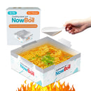KN FLAX Paper Ramen Cooker & Portable Camping Pot for 2 Person (12 packs with 24 side dishes)