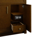 James Martin Bellshire 84" Double Bathroom Vanity, Honey Oak