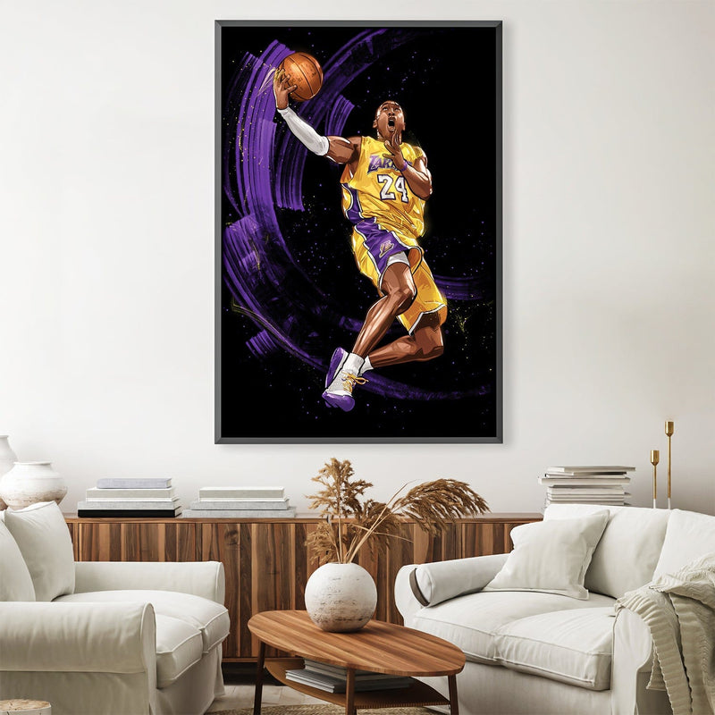 Kobe Layup Canvas