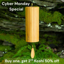 Koshi Chime Terra (C-Major) Handcrafted Sound Healing Chime for Meditation and Sound Baths