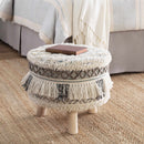 Vorchdorf Cream Ottoman