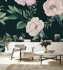 Dark Floral Wallpaper