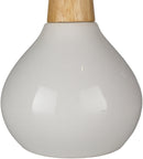Wolf Modern White Table Lamp