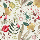 Fruits and Flowers Wallpaper