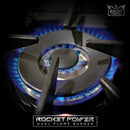 Kucht 30" Gas Range in Stainless Steel, Black Oven Door, KNG301-K
