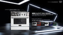 Kucht 48" Gas Range in Stainless Steel, Silver Oven Doors, KNG481-S