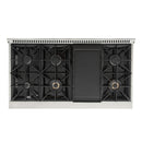 Kucht 48” Pro-Style Kitchen Dual Fuel Range - KDF482/LP-S