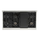 Kucht 48” Pro-Style Kitchen Dual Fuel Range - KDF482/LP-S