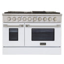 Kucht 48” Pro-Style Kitchen Dual Fuel Range - KDF482/LP-S