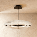 Kuklos Alabaster Chandelier Light