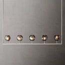Kurst 5 Linear Glass Chandelier