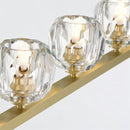 Kurst 5 Linear Glass Chandelier