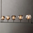 Kurst 5 Linear Glass Chandelier
