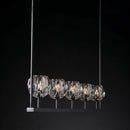 Kurst 5 Linear Glass Chandelier