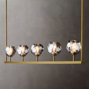 Kurst 5 Linear Glass Chandelier