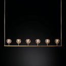 Kurst 6 Linear Glass Chandelier