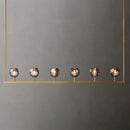 Kurst 6 Linear Glass Chandelier